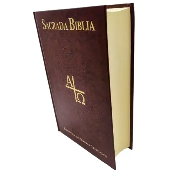 Sagrada Biblia Nácar Y Colunga Edición Popular BAC