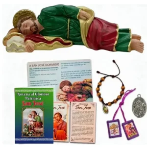 Combo Imagen San José Dormido Sueño Resina 12.5cm