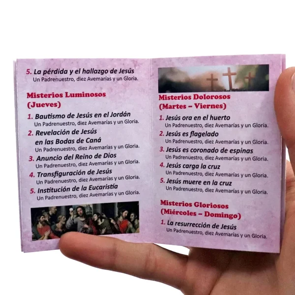 Minilibro El Santo Rosario - Imagen 3