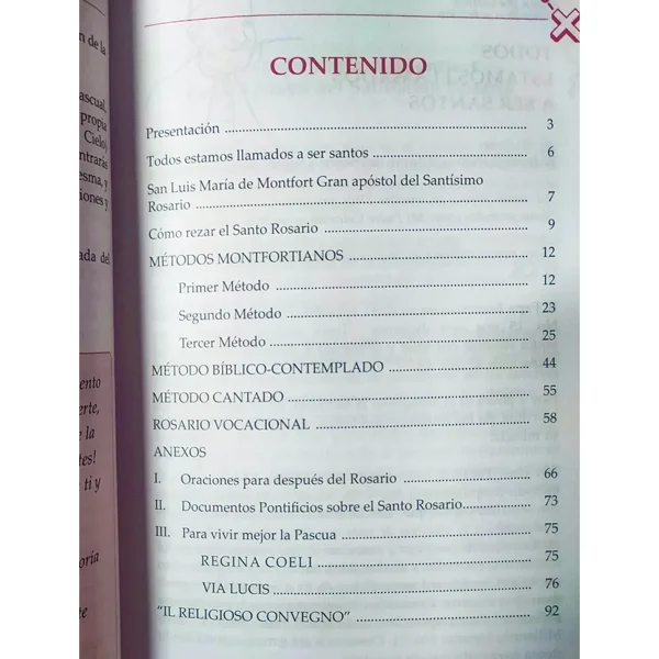 Para ser Santos Rezar Bien el Rosario - Imagen 2